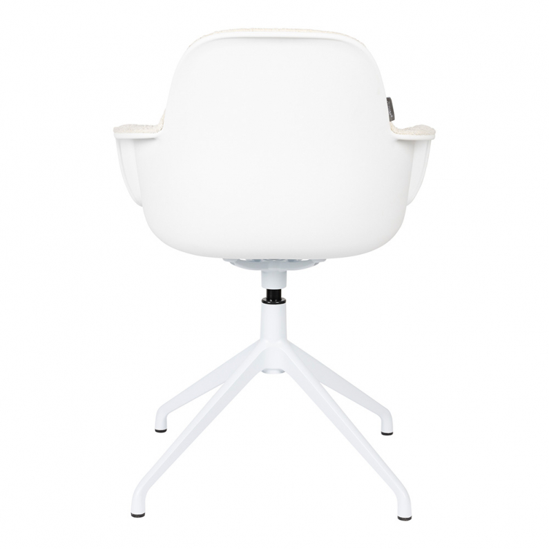 Albert Kuip Swivel Armchair White Zuiver