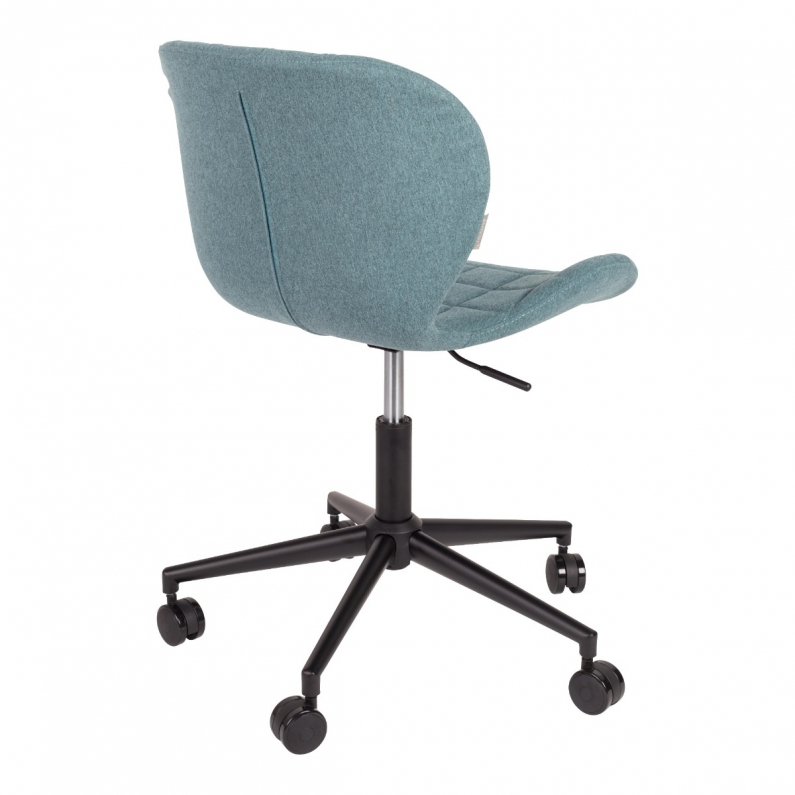 OMG Office Chair Black Blue Zuiver