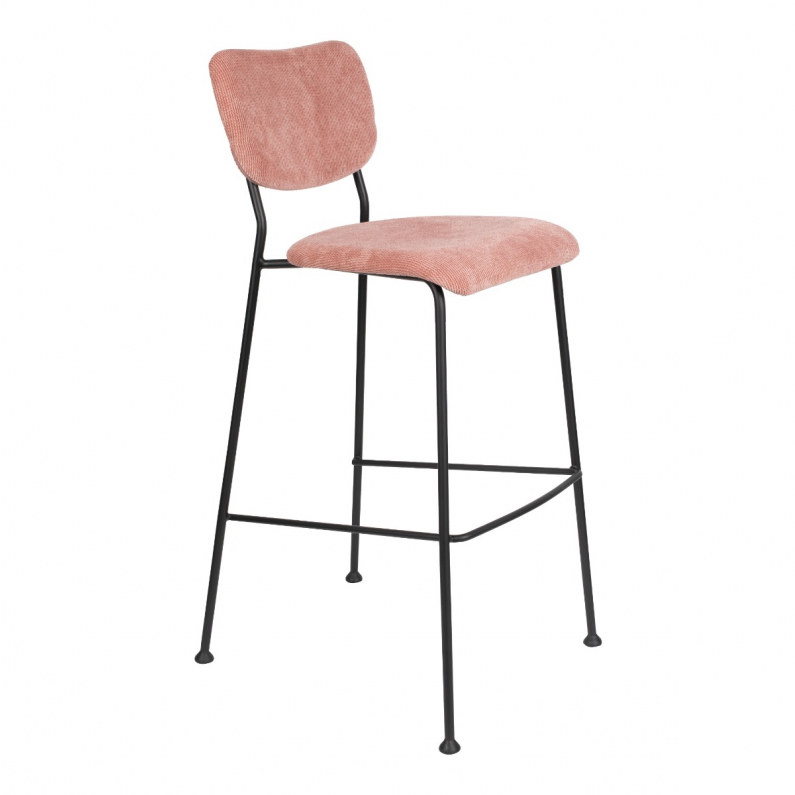 Benson Barstool 75.5 cm Pink Zuiver