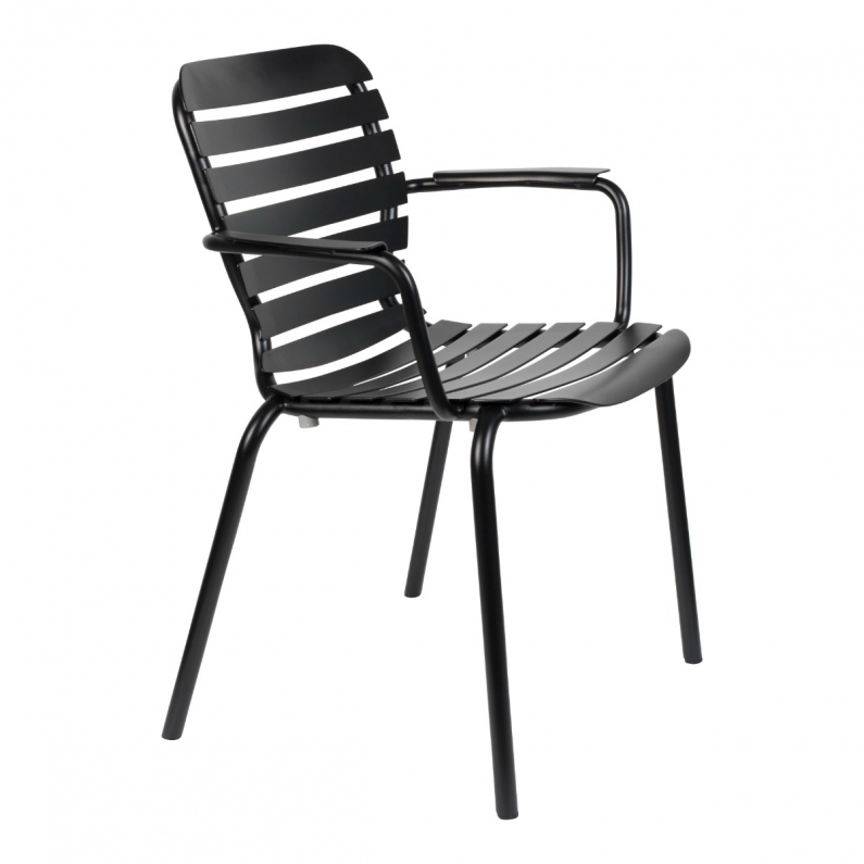 Garden chairs black cheap