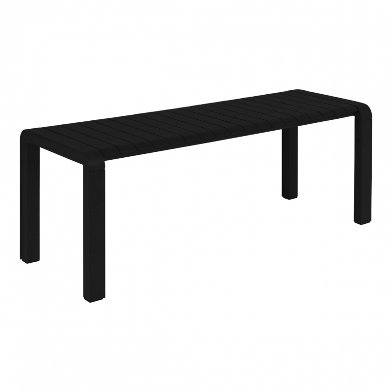 Black outdoor bench ikea deals