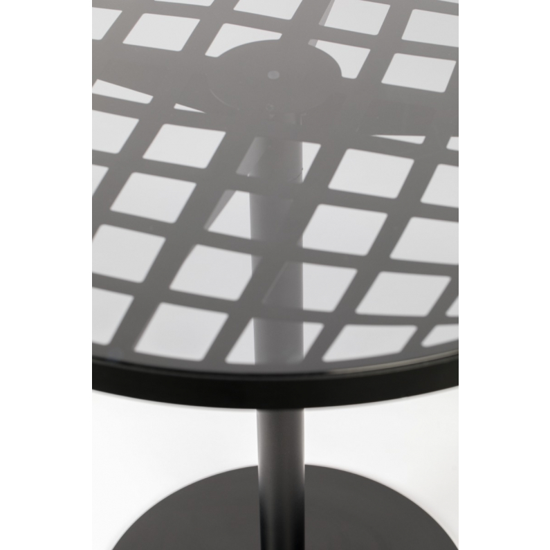 Table de Bistrot Vondel Vert Zuiver Table de Repas Carrée 2 Personnes  Outdoor en Aluminium 71x71x75cm