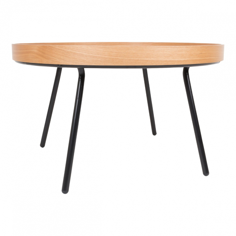 Oak shop tray table