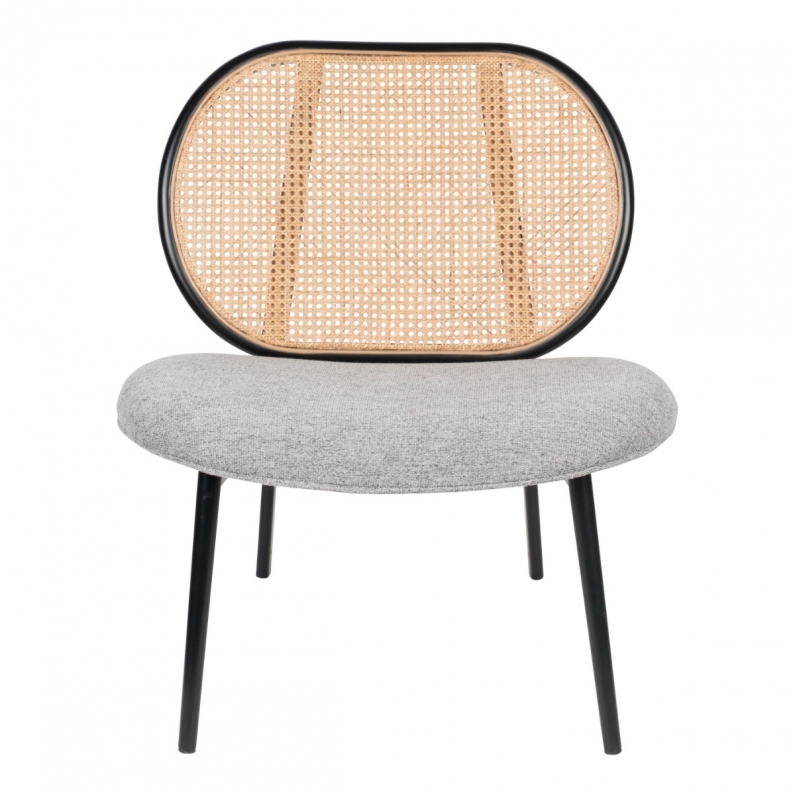 Spike Lounge Chair Natural Grey Zuiver