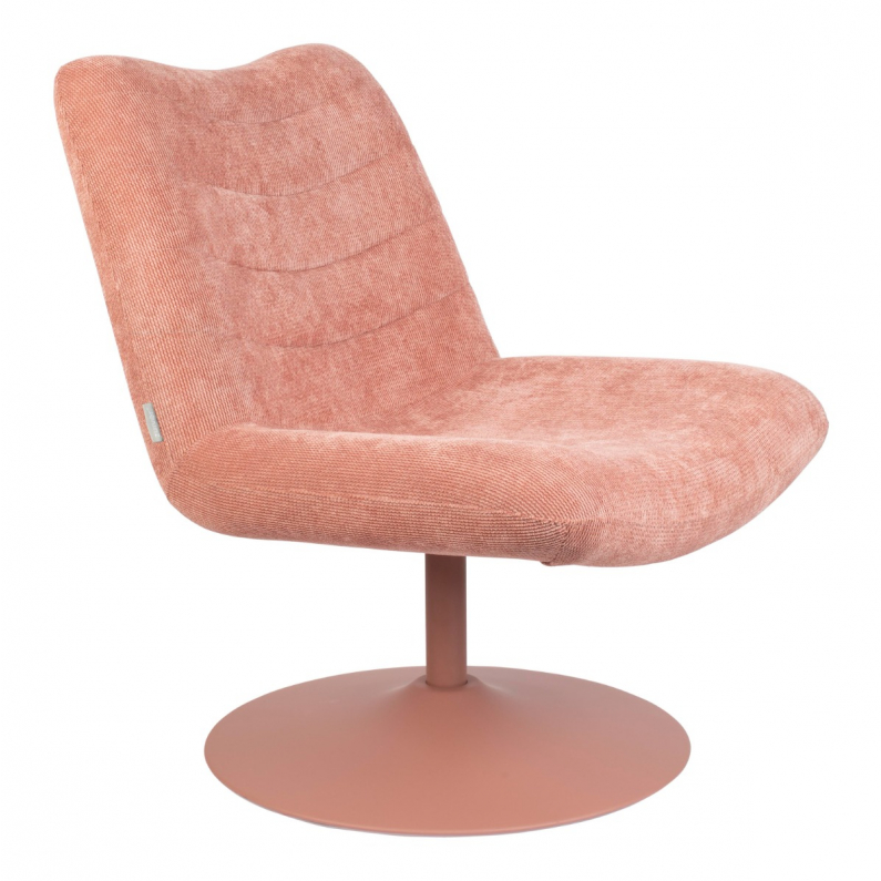 Een zekere Uiterlijk Spookachtig Bubba Loungestoel Roze | Zuiver