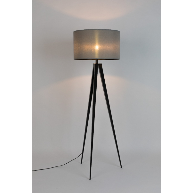 Tripod Floor Lamp Black Grey Zuiver, Grey Wooden Tripod Floor Lamp
