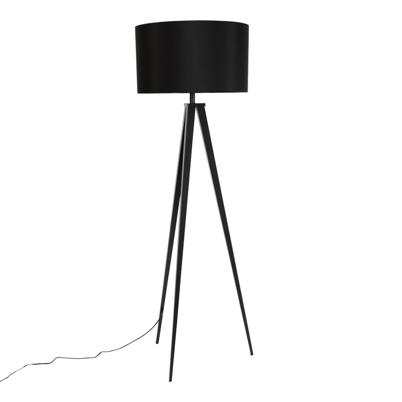 Zichzelf rechter zadel Tripod Vloerlamp Zwart | Zuiver