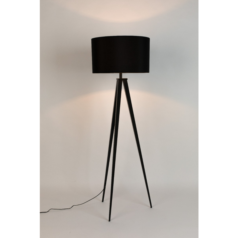 Tripod Floor Lamp Black Zuiver, Black And Grey Tripod Table Lamp