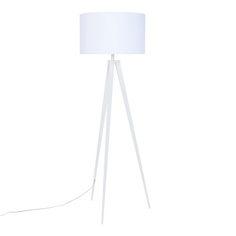 Tripod Floor Lamp White Zuiver, Grey Tripod Floor And Table Lamp Set