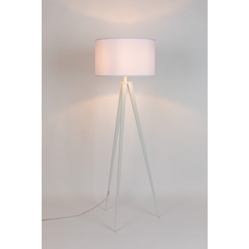 Tripod Floor Lamp White Zuiver, Grey Wooden Floor Lamp