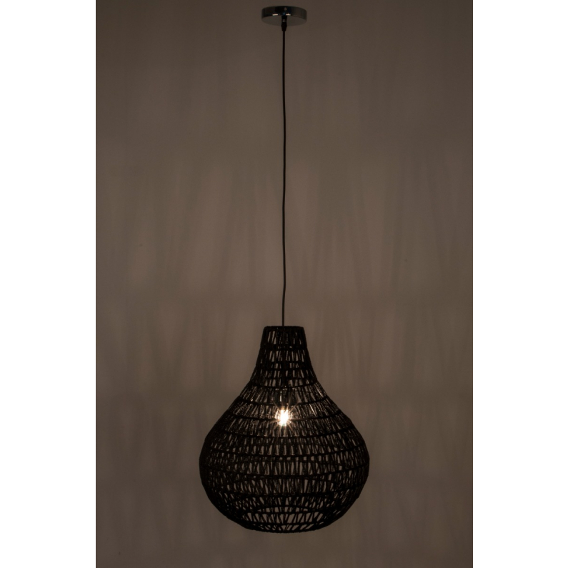 Zogenaamd verdund boom Cable Hanglamp Druppel Zwart | Zuiver