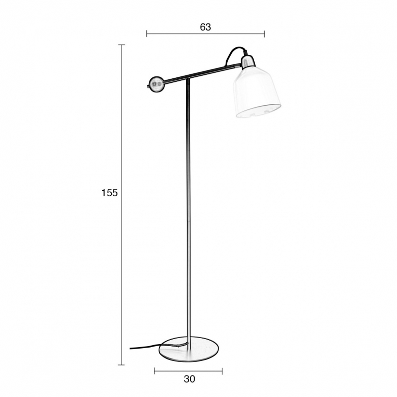 Skala Floor Lamp Zuiver Skala Floor Lamp Zuiver, Overhanging Lamp Floor Ikea