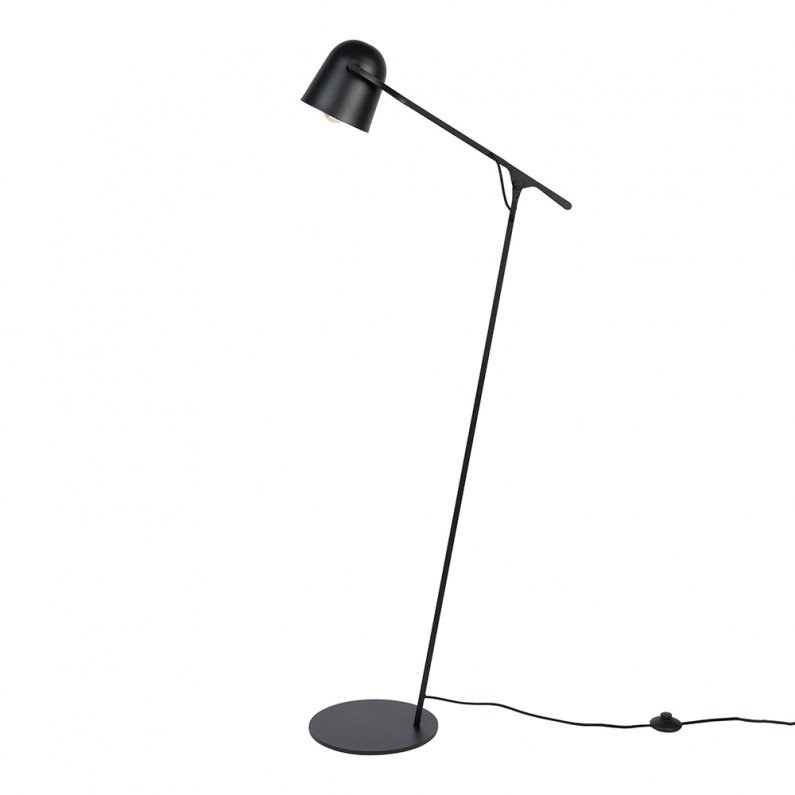 Vegen logboek Stam Lau Floor Lamp All Black | Zuiver