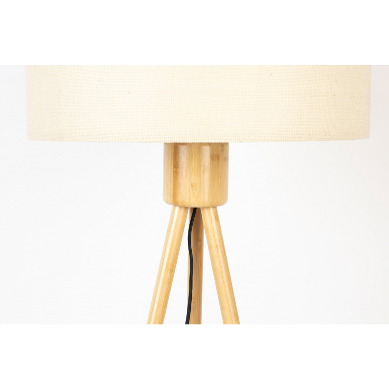 Fan Floor Lamp Bamboo Zuiver, Orion Table Lamp Gold Standard