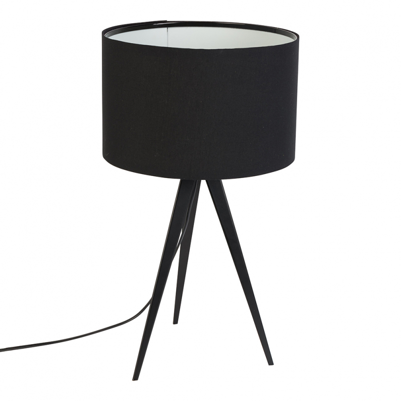 Black clearance tripod lamp