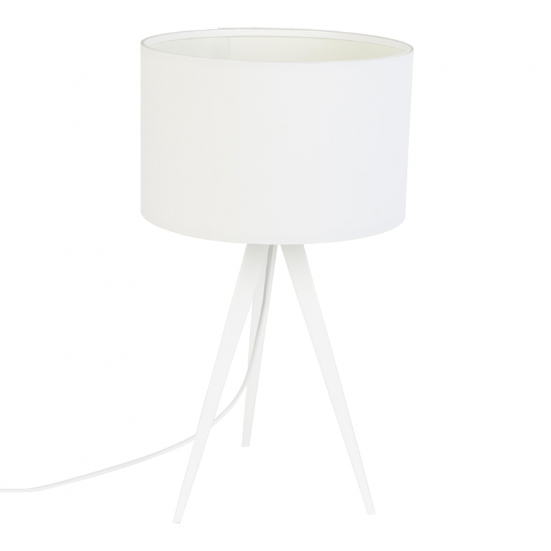 Tripod Table Lamp White Zuiver Tripod Table Lamp White Zuiver, Tripod Table Lamp Base Habitat