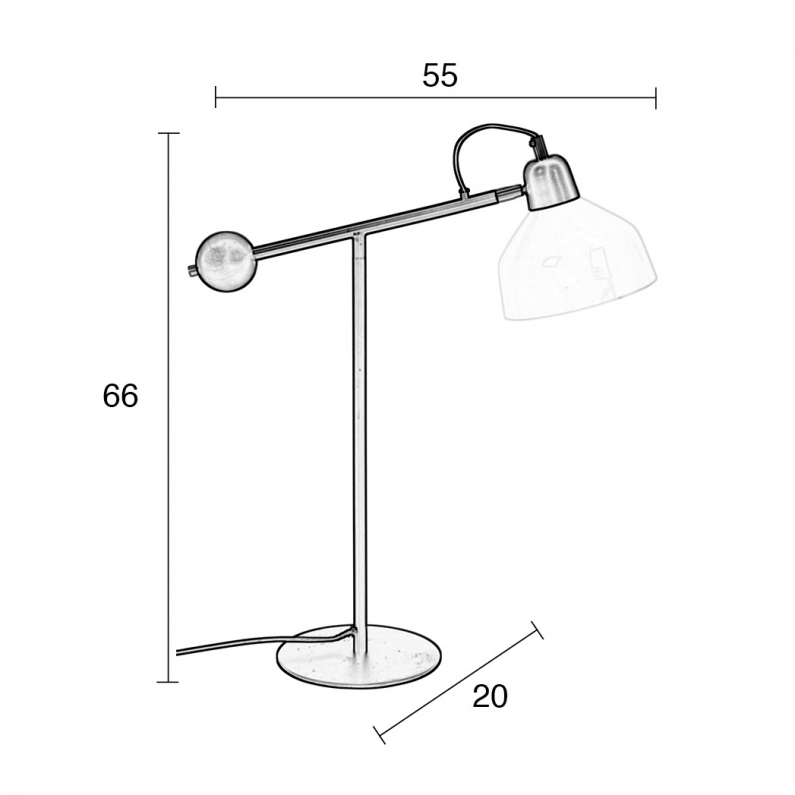 Ongeschikt banaan Detecteren Skala Desk Lamp | Zuiver