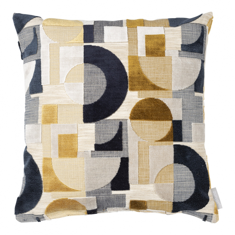 Ochre and clearance grey cushions