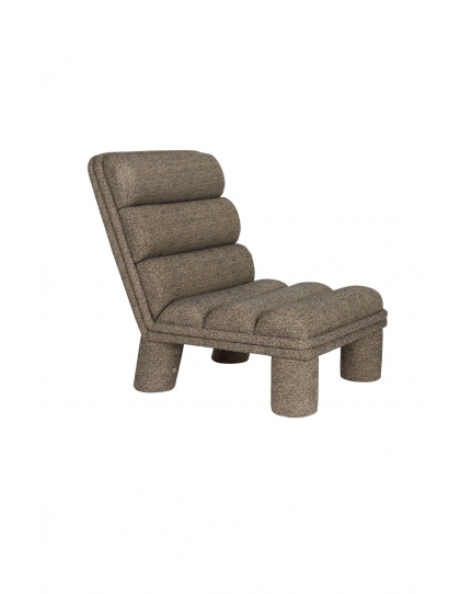 Fern Lounge Chair Grey Front Side