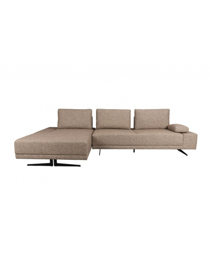 Shelly Sofa Cinnamon Left Chaise Longue Front
