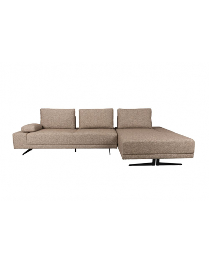 Shelly Sofa Cinnamon Right Chaise Longue Front