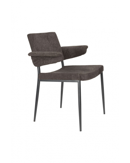 Portland Armchair Grey Front Side