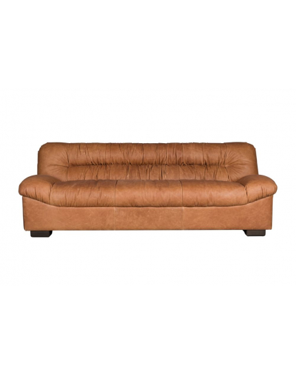 Douglas Sofa Wax Leather Cognac Front