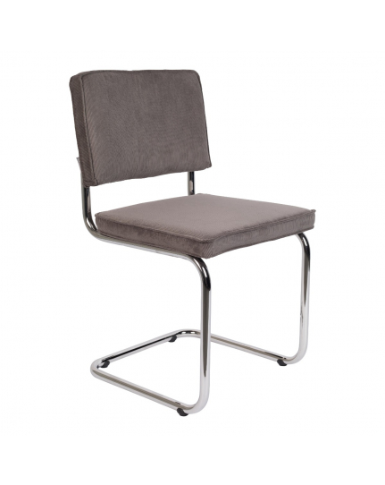 Ridge Rib Chair Grey 13