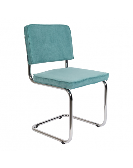 Ridge Rib Chair Blue 1