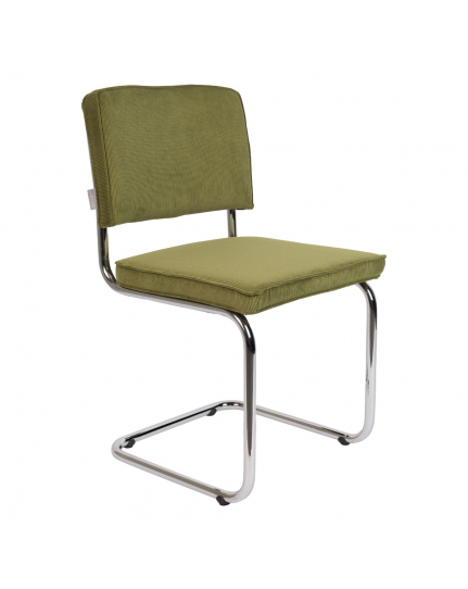 Ridge Rib Chair Green 1