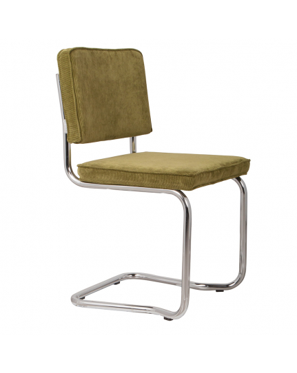 Ridge Kink Rib Chair Green 1