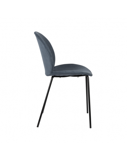 Bonnet Chair Grey/Blue 12