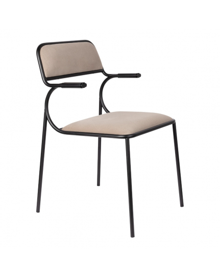 Alba Chair Black/Baige 2