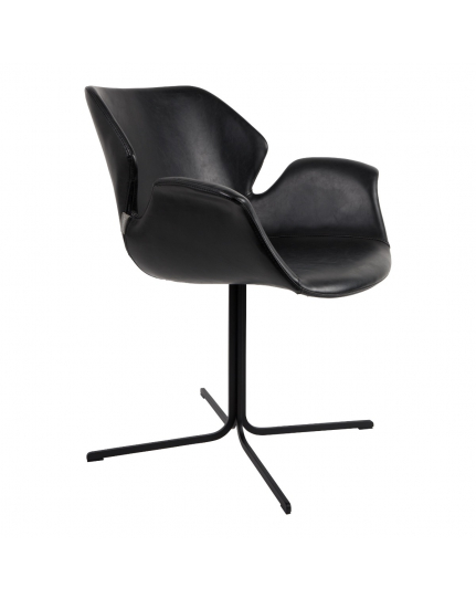 Nikki Armchair All Black 1
