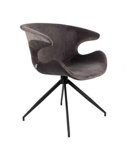 Mia Armchair Grey 1
