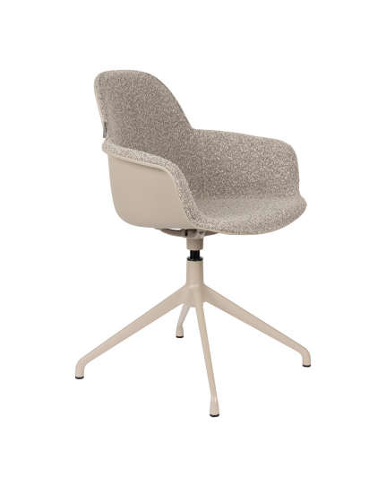 Albert Kuip Swivel Armchair Taupe 1