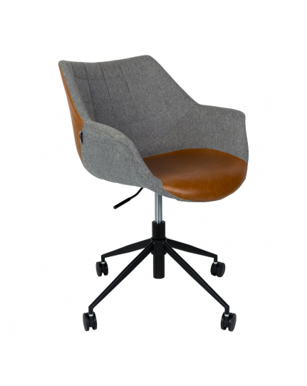 Doulton Office Chair Vintage Brown 13
