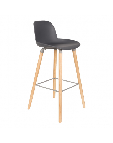 Albert Kuip Barstool 75 cm Dark Grey 1