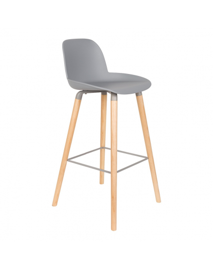 Albert Kuip Barstool 75 cm Light Grey 1