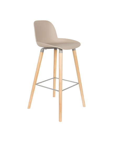Albert Kuip Barstool 75 cm Taupe 1