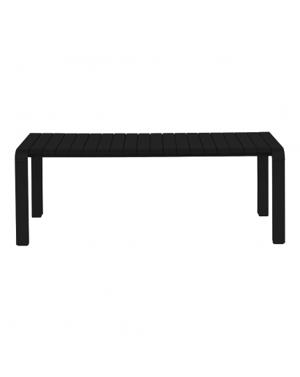 Vondel Garden Bench 129,5x45 Black 1