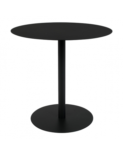 Snow Side Table Round S Black 2