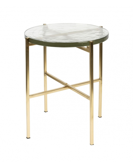 Vidrio Side Table Brass 1