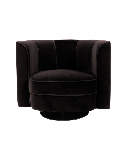 Flower Lounge Chair Black 1
