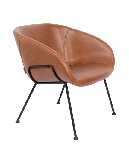 Feston Lounge Chair Brown 1
