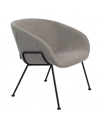 Feston Lounge Chair Fab Grey 1