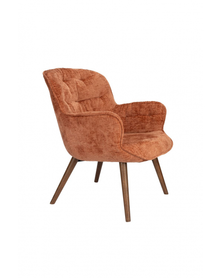 Lenn Lounge Chair Terra Front Side