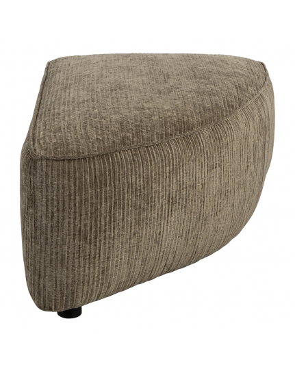 Hunter Sofa Element Pie Pouf Right Brown 1
