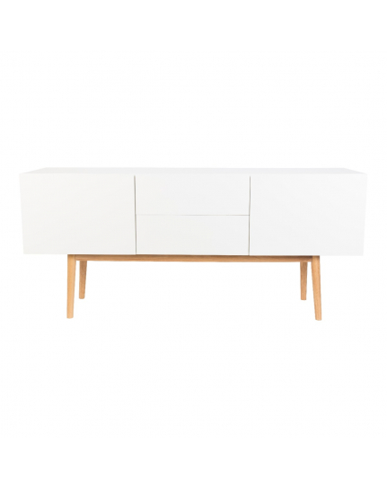 High on wood Dressoir 2 drawers and 2 doors 1