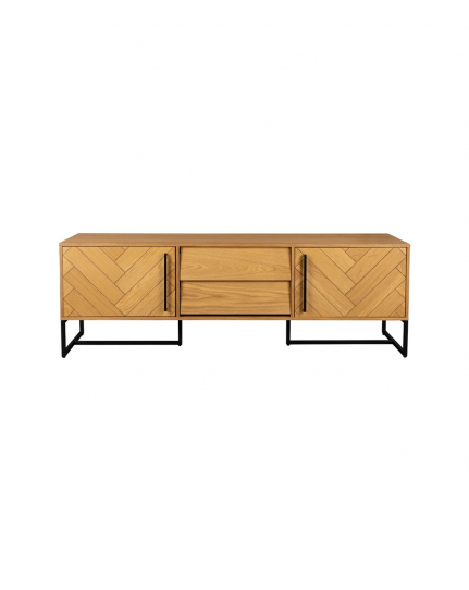 Class Sideboard Oak Low 1